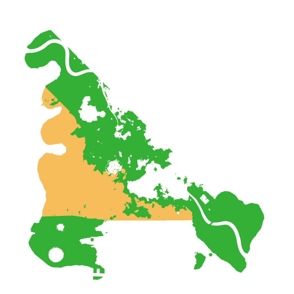Biome Rust Map: Procedural Map, Size: 3500, Seed: 1734511512
