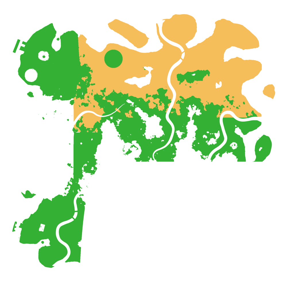 Biome Rust Map: Procedural Map, Size: 4250, Seed: 446460062