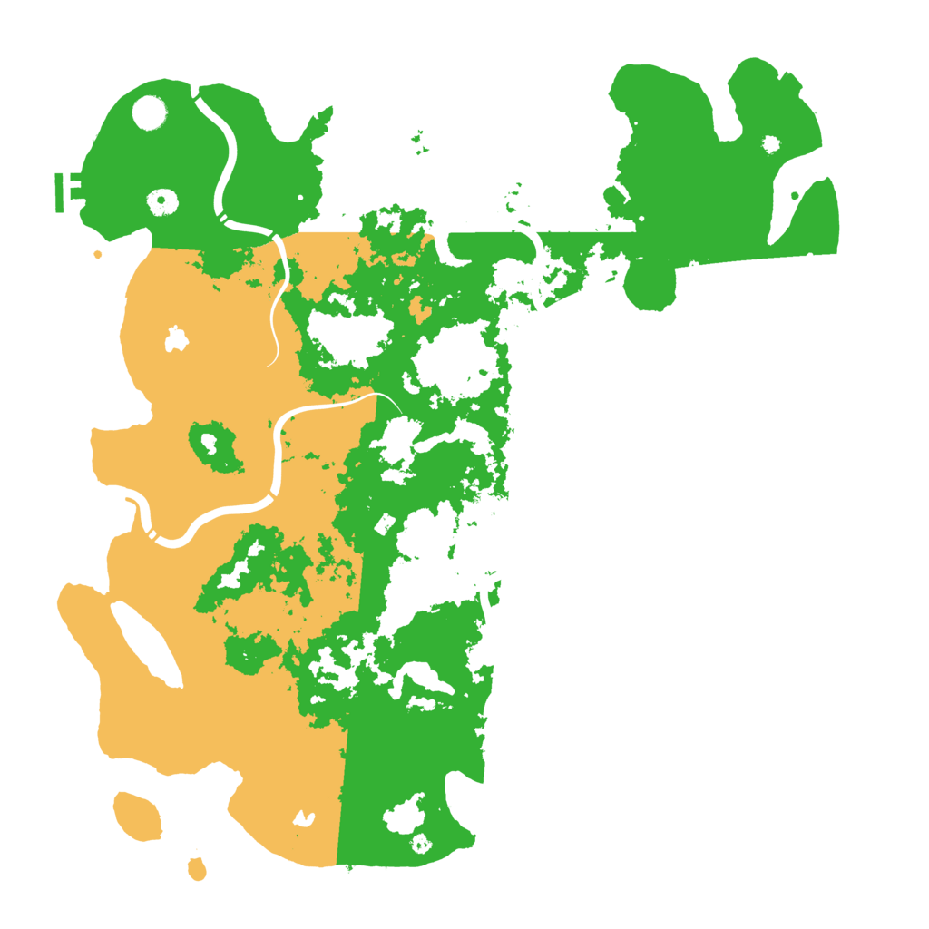 Biome Rust Map: Procedural Map, Size: 4750, Seed: 505974
