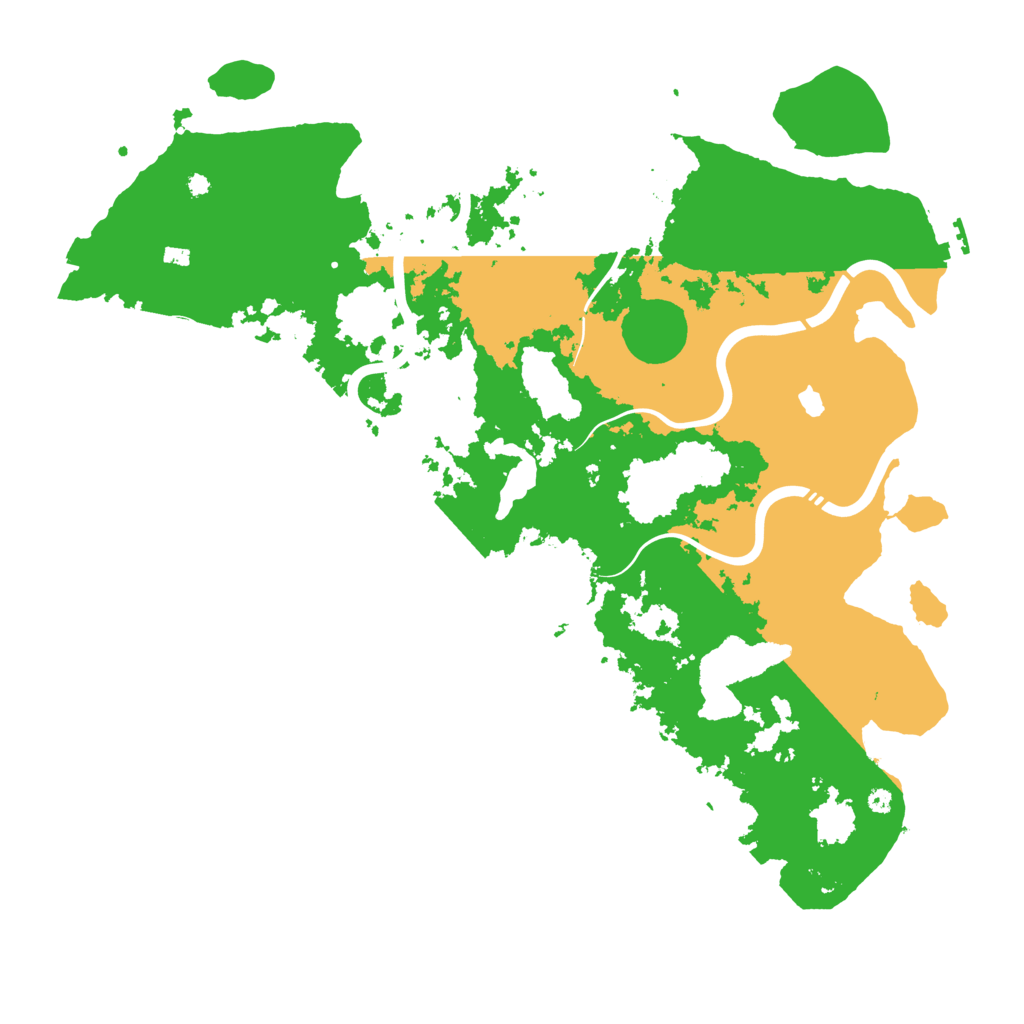 Biome Rust Map: Procedural Map, Size: 4250, Seed: 580308056
