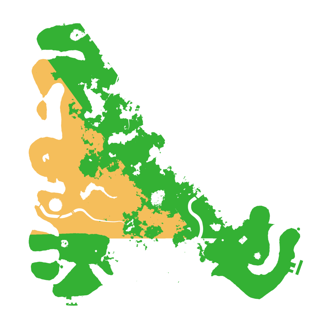 Biome Rust Map: Procedural Map, Size: 4250, Seed: 414904
