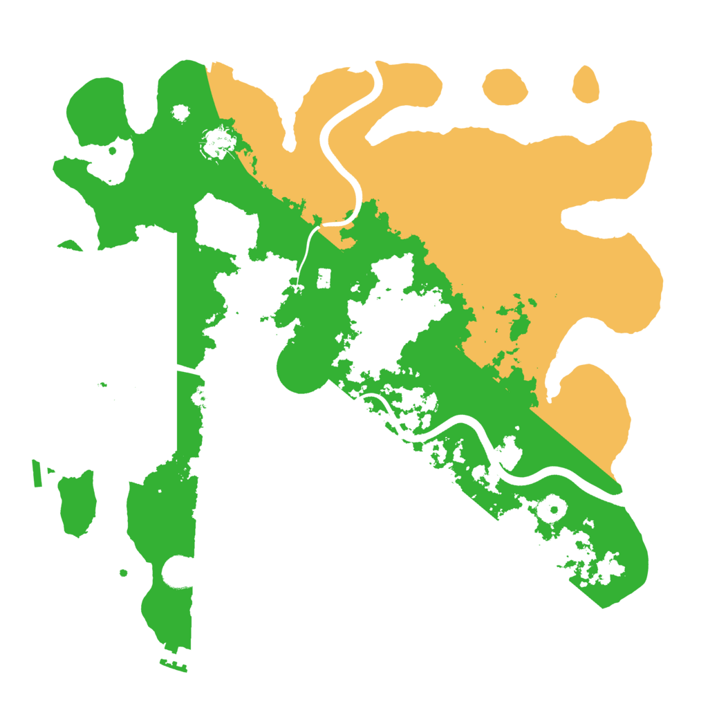 Biome Rust Map: Procedural Map, Size: 3750, Seed: 924136