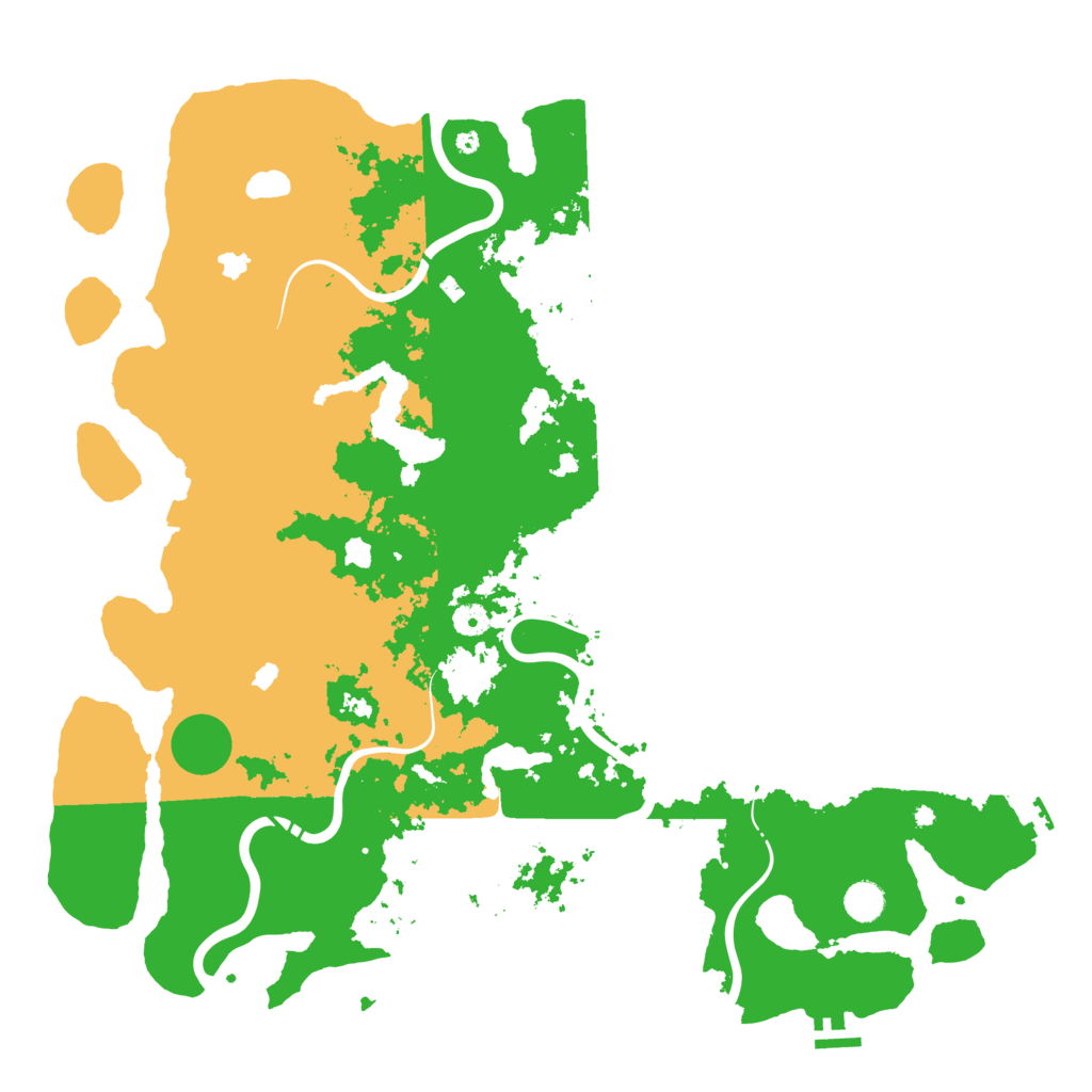 Biome Rust Map: Procedural Map, Size: 4750, Seed: 661419846