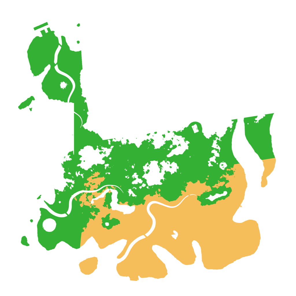 Biome Rust Map: Procedural Map, Size: 4000, Seed: 906757635