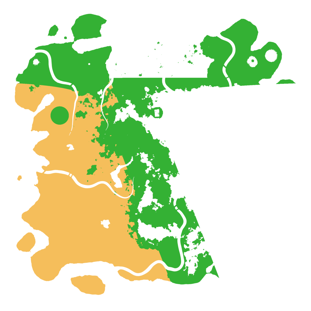 Biome Rust Map: Procedural Map, Size: 4500, Seed: 1412626714