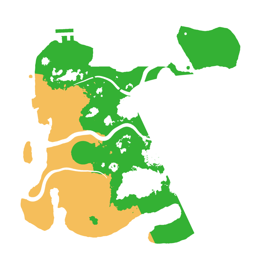 Biome Rust Map: Procedural Map, Size: 3000, Seed: 1746005783