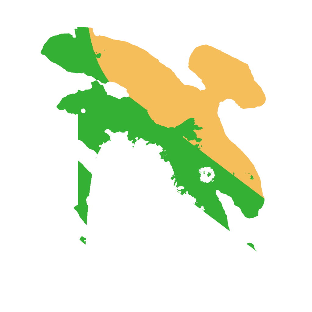 Biome Rust Map: Procedural Map, Size: 2000, Seed: 1200720743