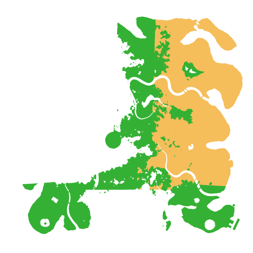 Biome Rust Map: Procedural Map, Size: 4250, Seed: 609580968