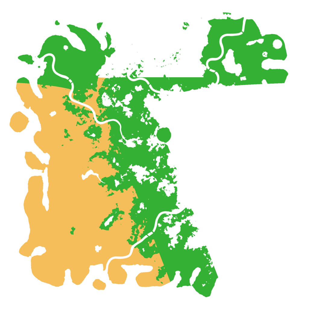 Biome Rust Map: Procedural Map, Size: 5800, Seed: 829852666