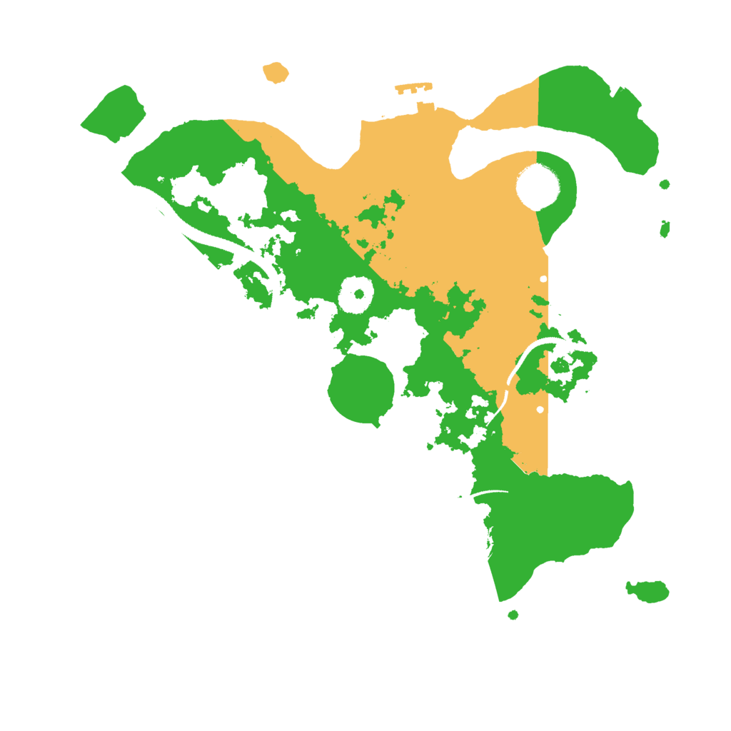Biome Rust Map: Procedural Map, Size: 3000, Seed: 1331843935