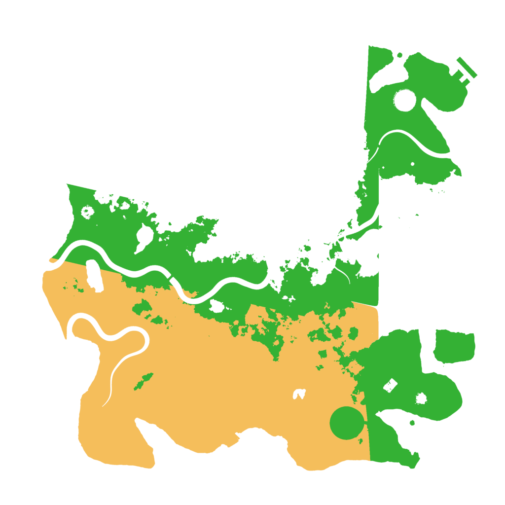 Biome Rust Map: Procedural Map, Size: 4000, Seed: 1029781210
