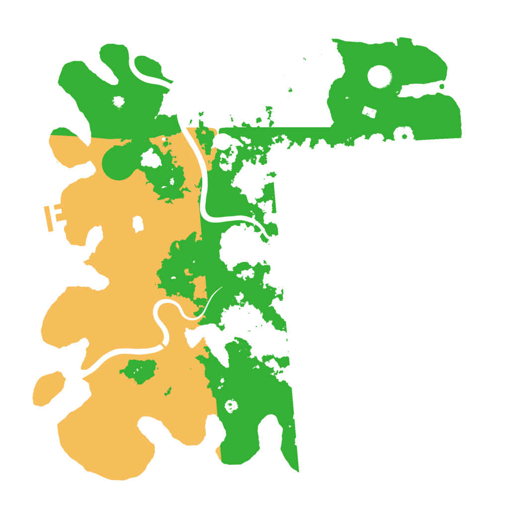 Biome Rust Map: Procedural Map, Size: 4000, Seed: 1292705207