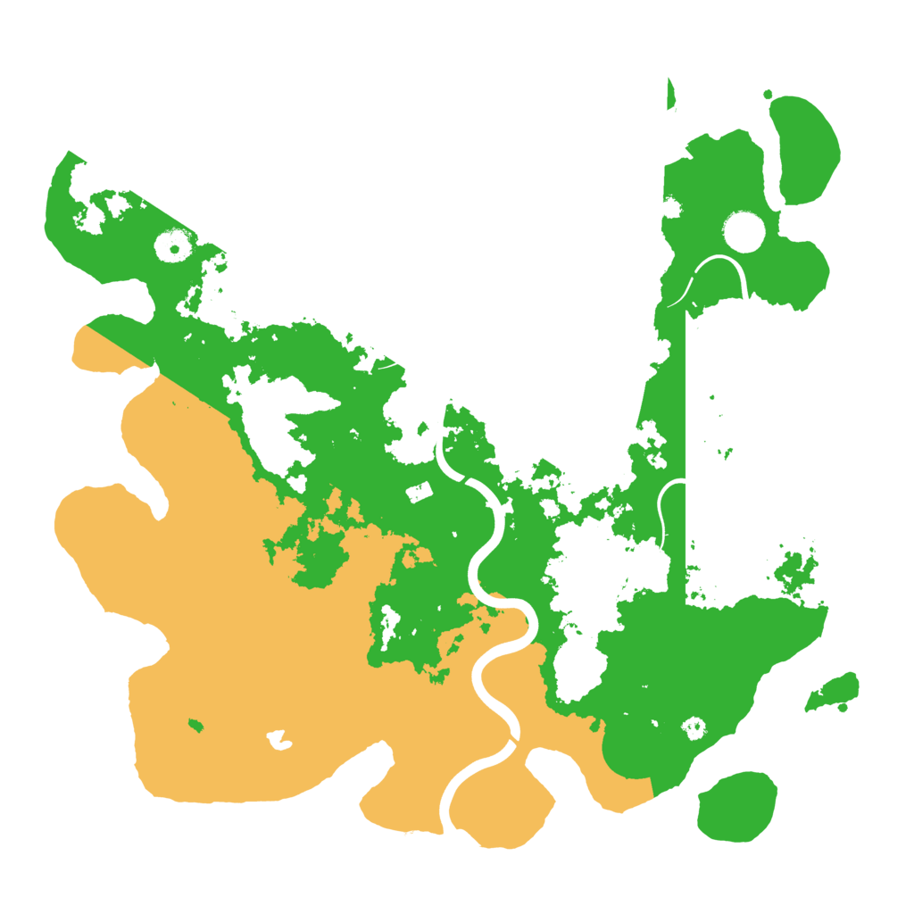 Biome Rust Map: Procedural Map, Size: 4000, Seed: 1833514729