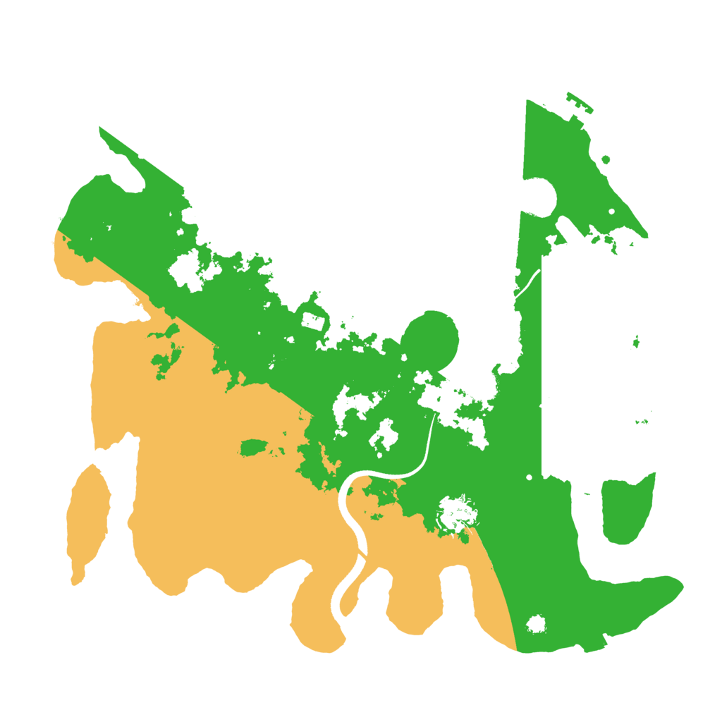 Biome Rust Map: Procedural Map, Size: 3500, Seed: 1747217872