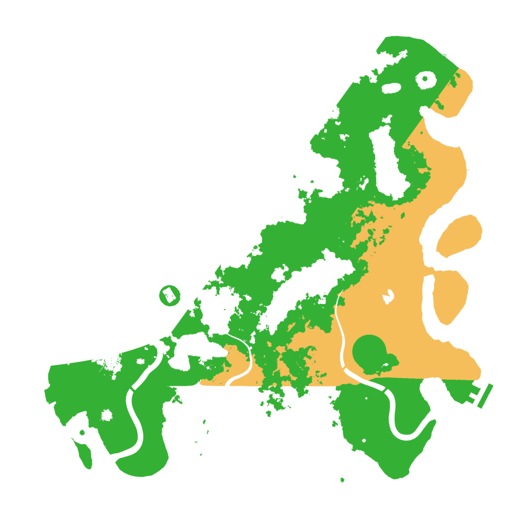 Biome Rust Map: Procedural Map, Size: 4000, Seed: 2067448879