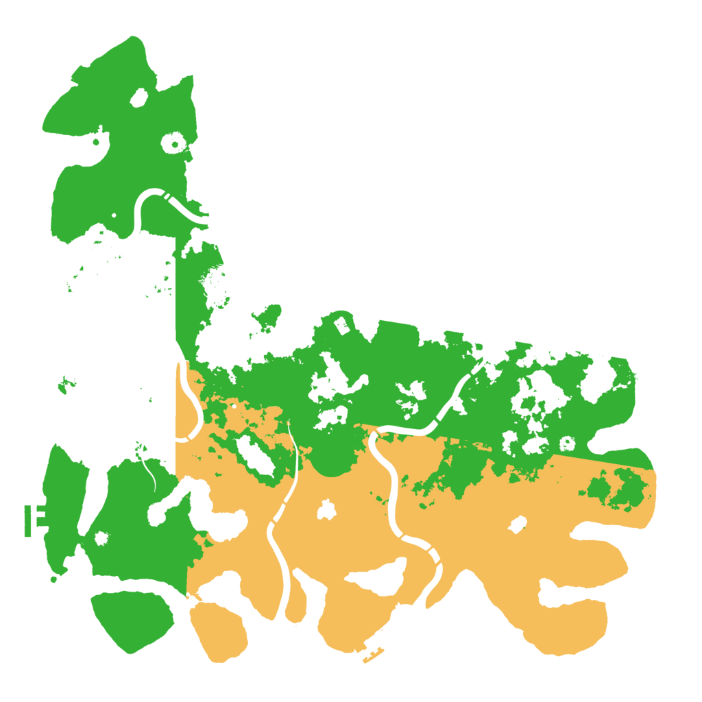 Biome Rust Map: Procedural Map, Size: 4500, Seed: 932887701