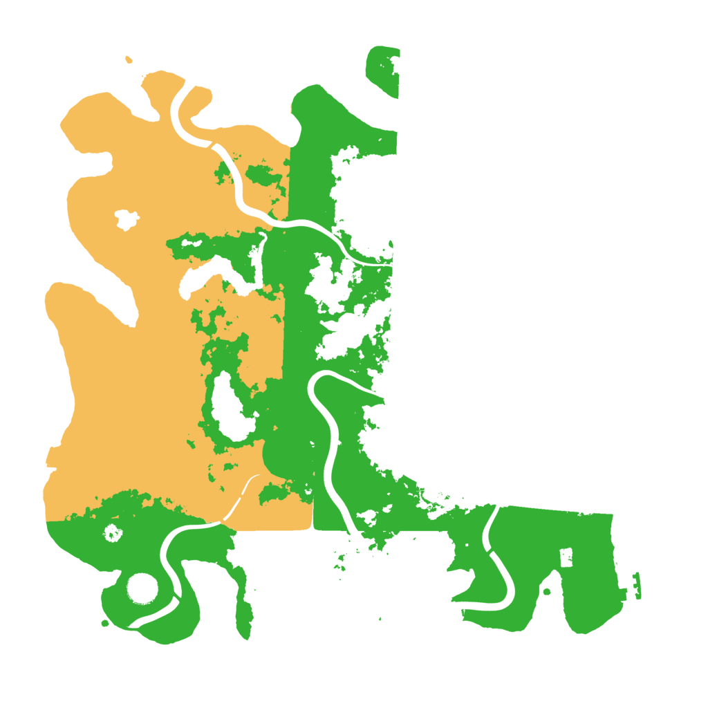 Biome Rust Map: Procedural Map, Size: 4000, Seed: 1268910017