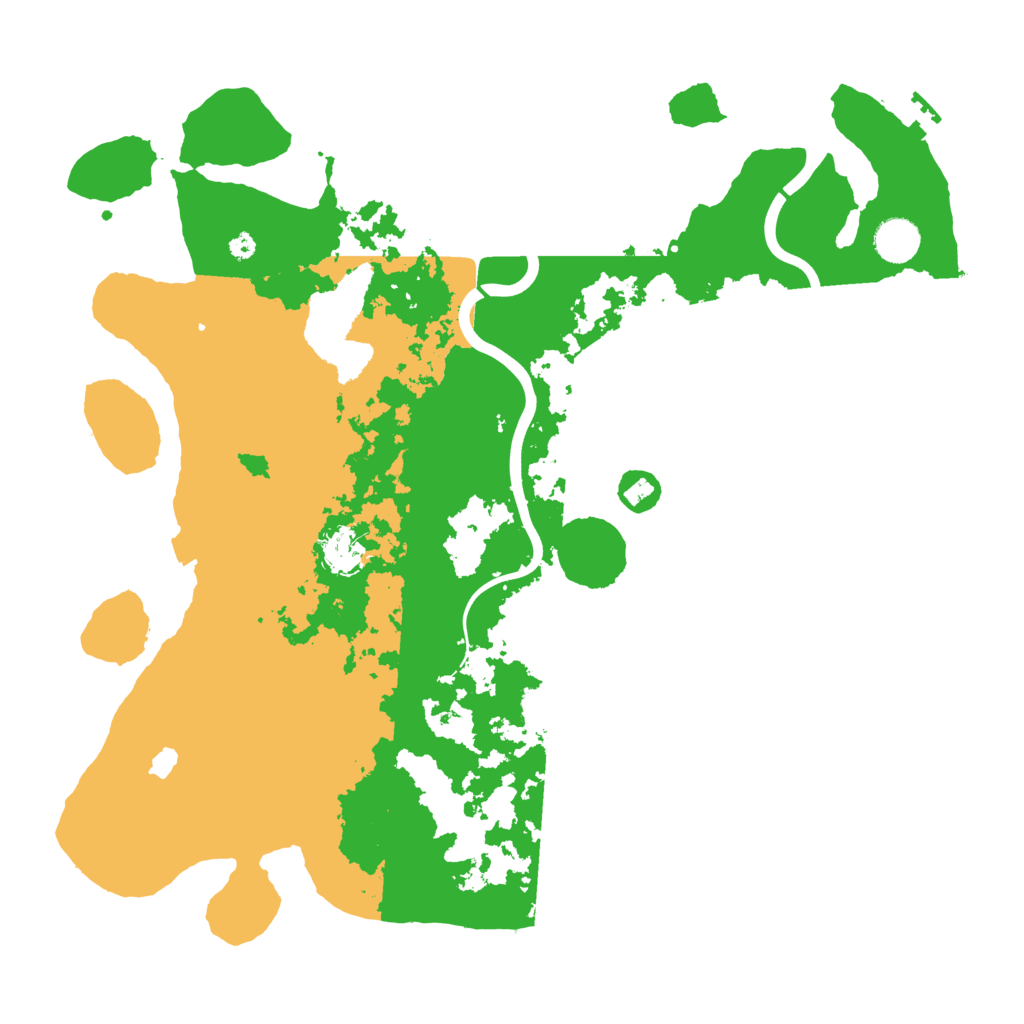Biome Rust Map: Procedural Map, Size: 4000, Seed: 167616524