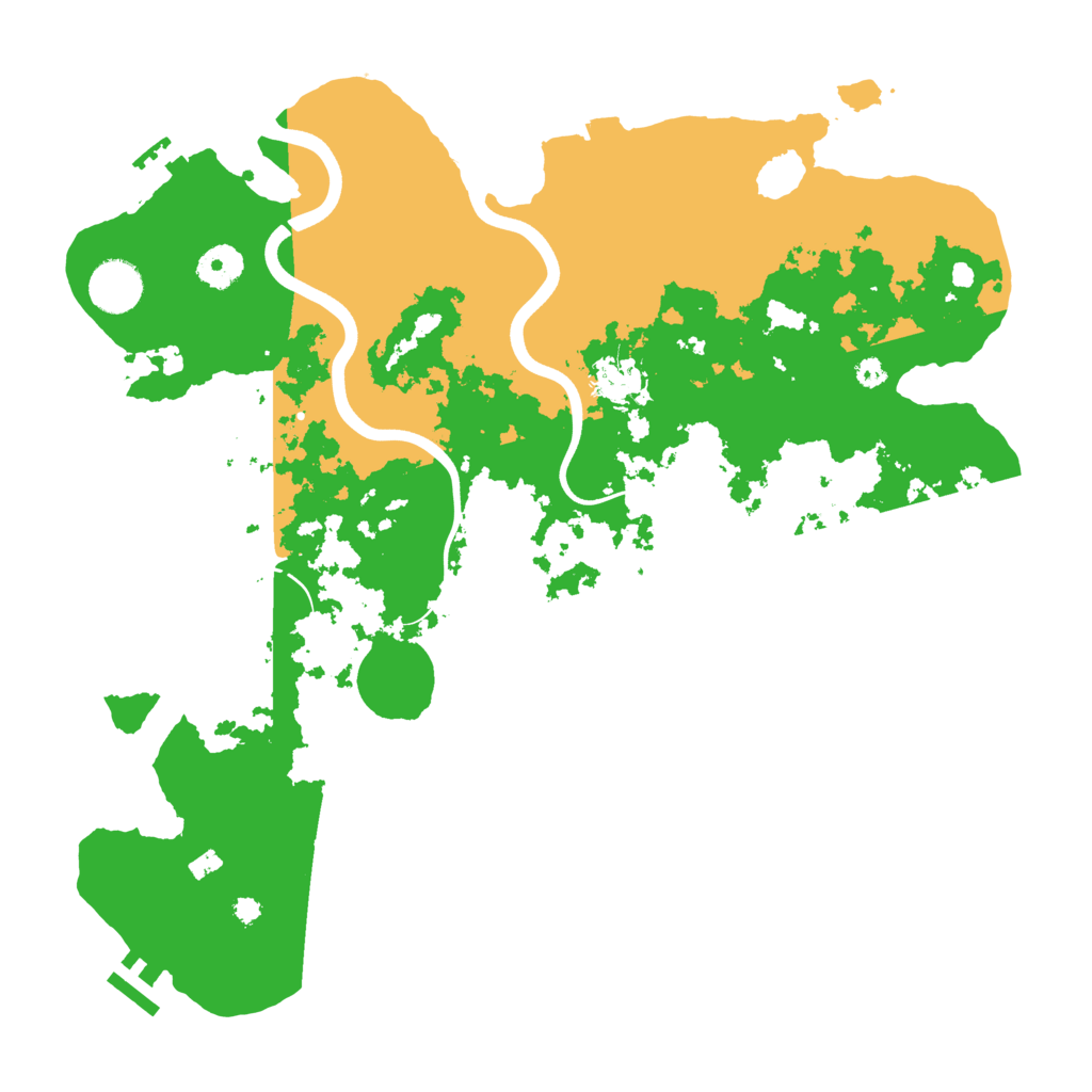 Biome Rust Map: Procedural Map, Size: 3750, Seed: 756189
