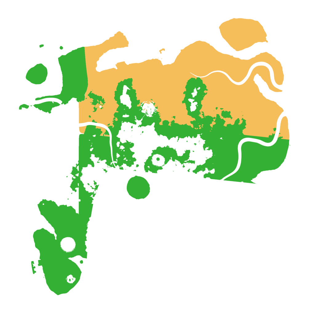 Biome Rust Map: Procedural Map, Size: 3750, Seed: 784524