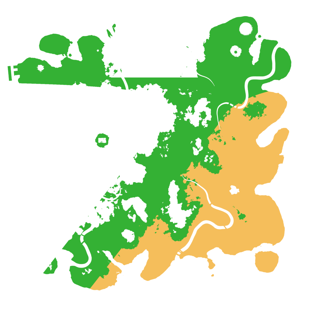 Biome Rust Map: Procedural Map, Size: 4250, Seed: 924756