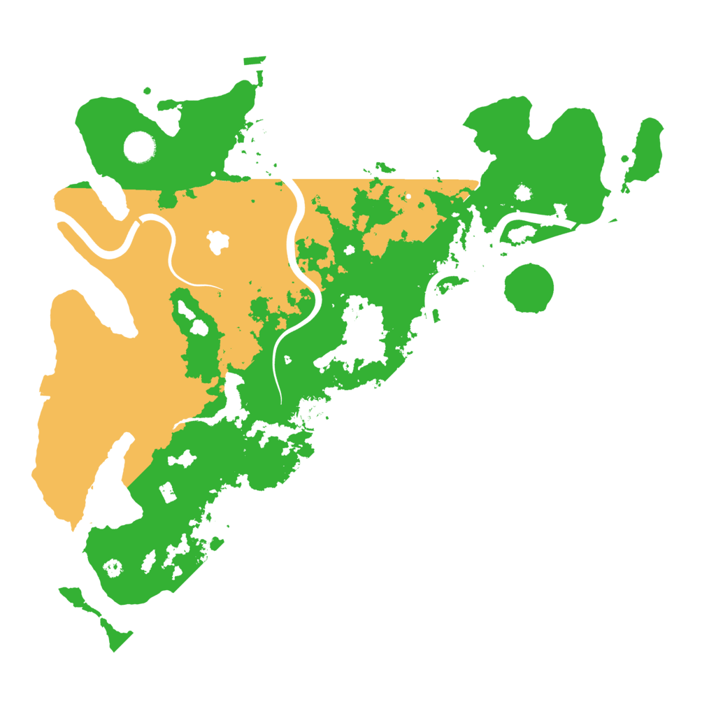 Biome Rust Map: Procedural Map, Size: 4000, Seed: 1422833884
