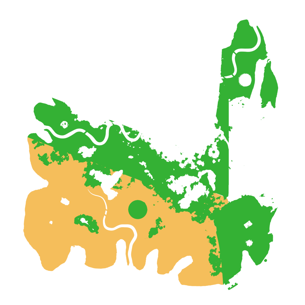 Biome Rust Map: Procedural Map, Size: 4250, Seed: 1289664704