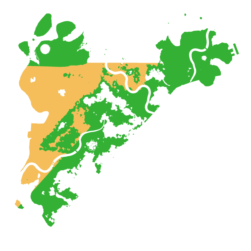 Biome Rust Map: Procedural Map, Size: 4500, Seed: 323202160