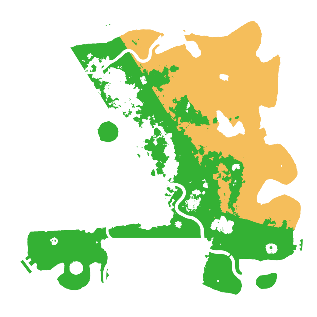 Biome Rust Map: Procedural Map, Size: 4250, Seed: 429577315