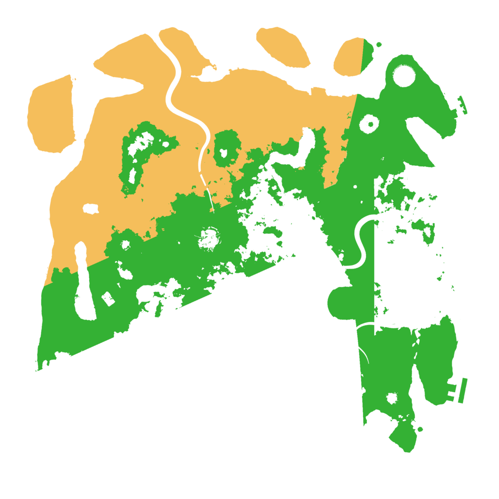Biome Rust Map: Procedural Map, Size: 4000, Seed: 62879543