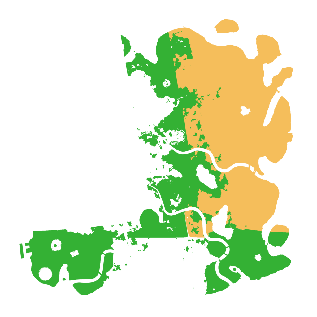 Biome Rust Map: Procedural Map, Size: 4250, Seed: 533764160