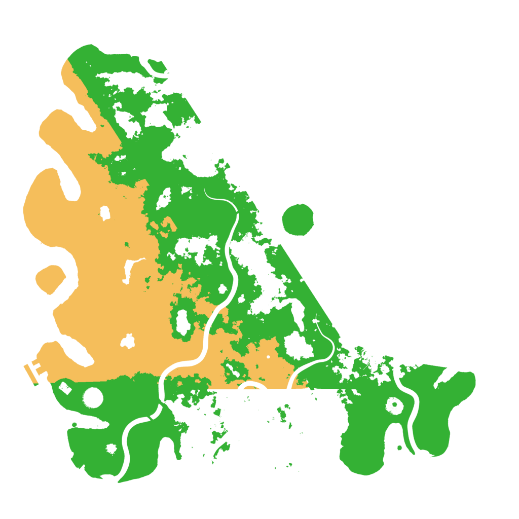 Biome Rust Map: Procedural Map, Size: 4500, Seed: 996239