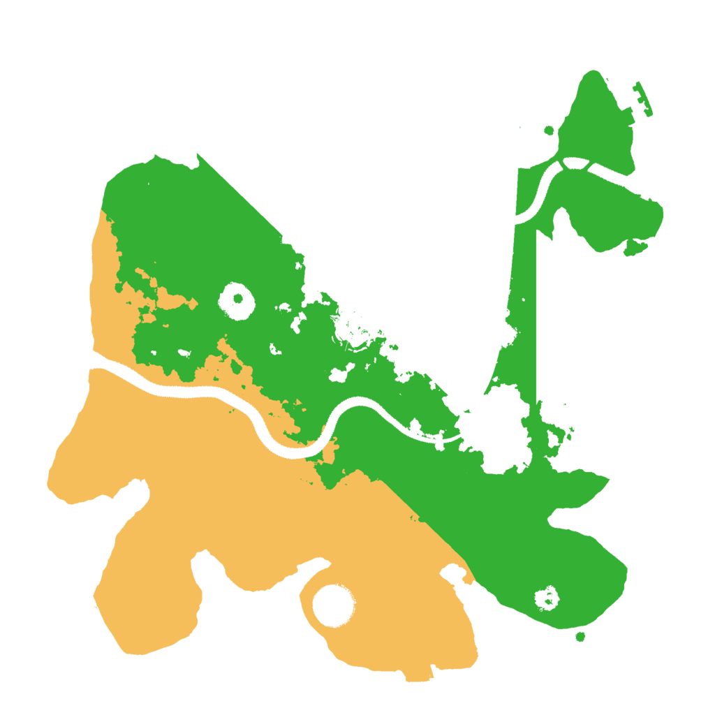 Biome Rust Map: Procedural Map, Size: 3000, Seed: 2008024052