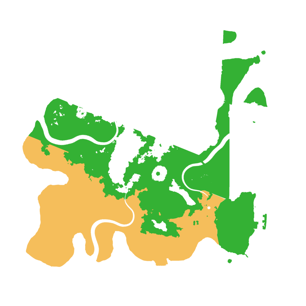 Biome Rust Map: Procedural Map, Size: 3000, Seed: 333528161