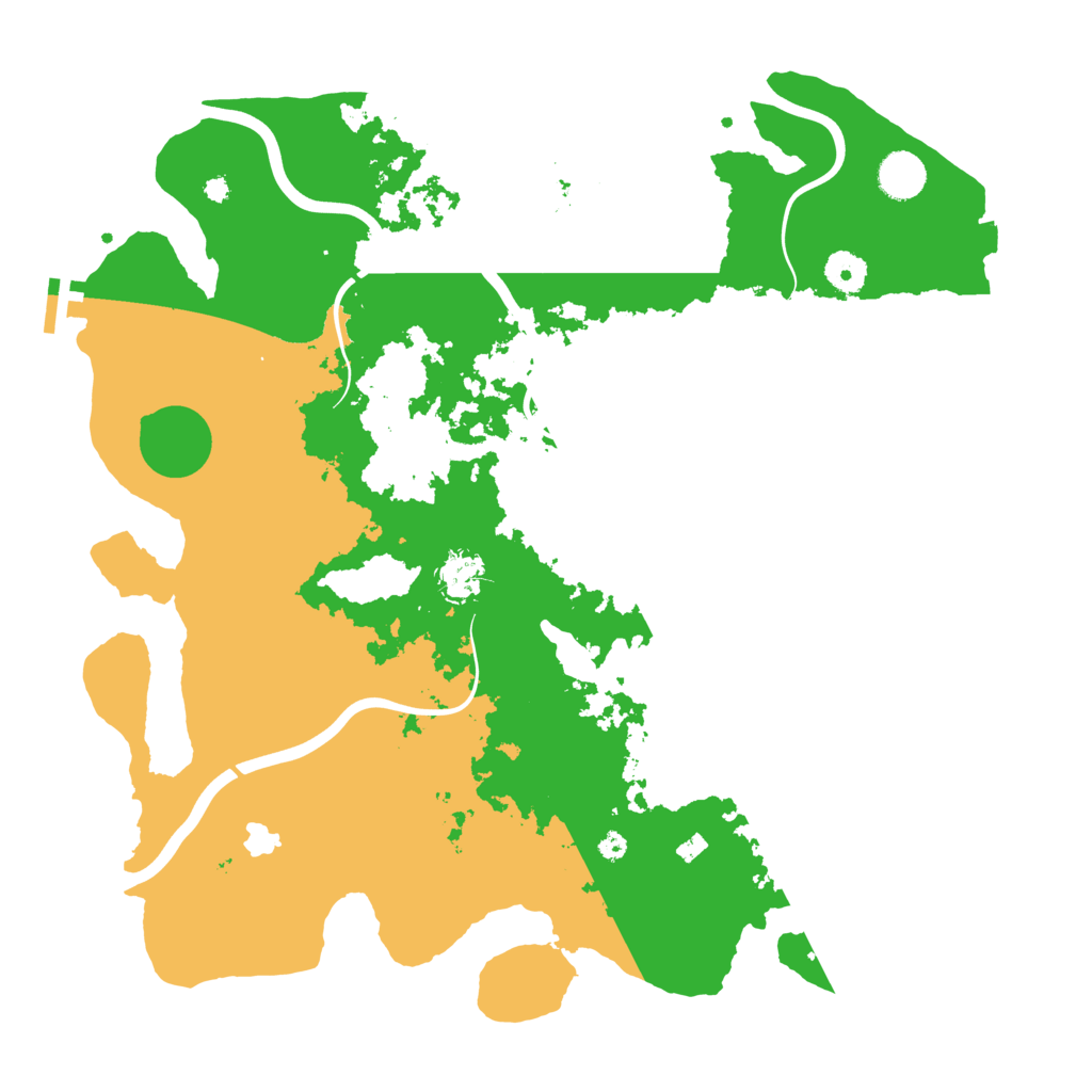 Biome Rust Map: Procedural Map, Size: 4000, Seed: 1129501767