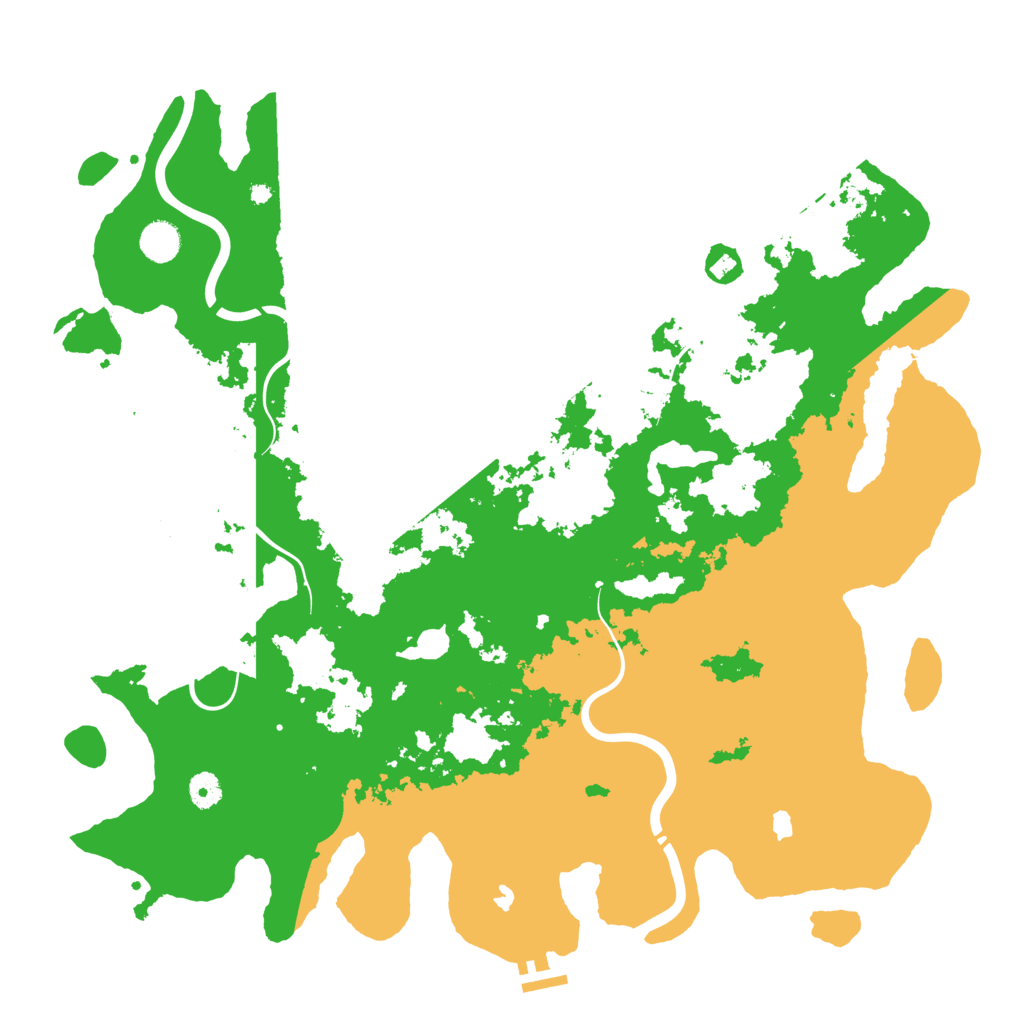 Biome Rust Map: Procedural Map, Size: 4500, Seed: 1014