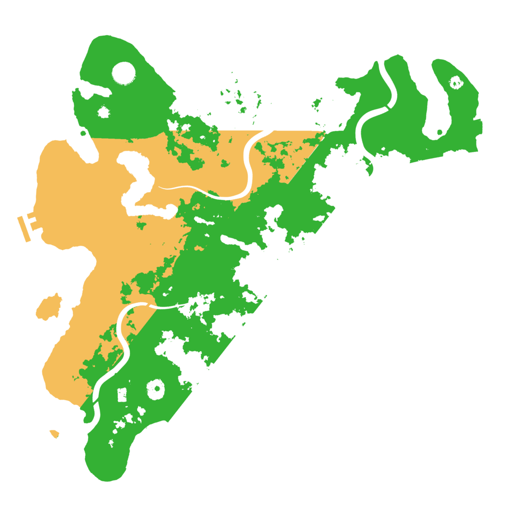 Biome Rust Map: Procedural Map, Size: 4000, Seed: 728138384