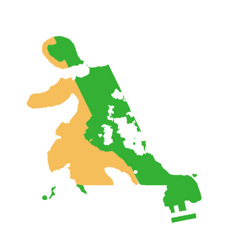Biome Rust Map: Procedural Map, Size: 2000, Seed: 137748136
