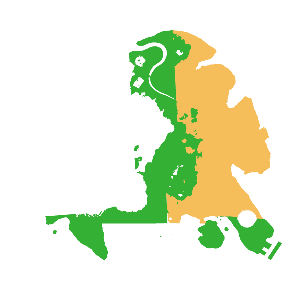 Biome Rust Map: Procedural Map, Size: 3000, Seed: 87359