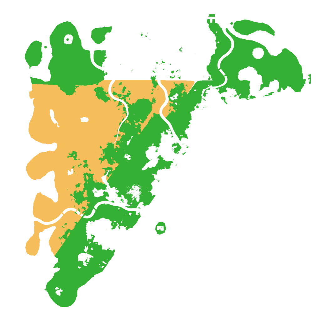 Biome Rust Map: Procedural Map, Size: 5000, Seed: 676764165