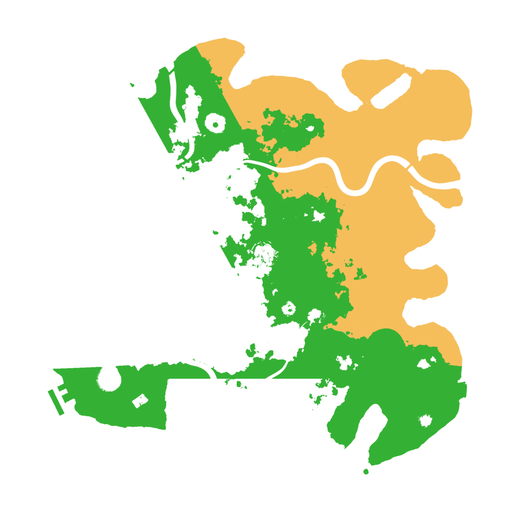 Biome Rust Map: Procedural Map, Size: 3750, Seed: 179792