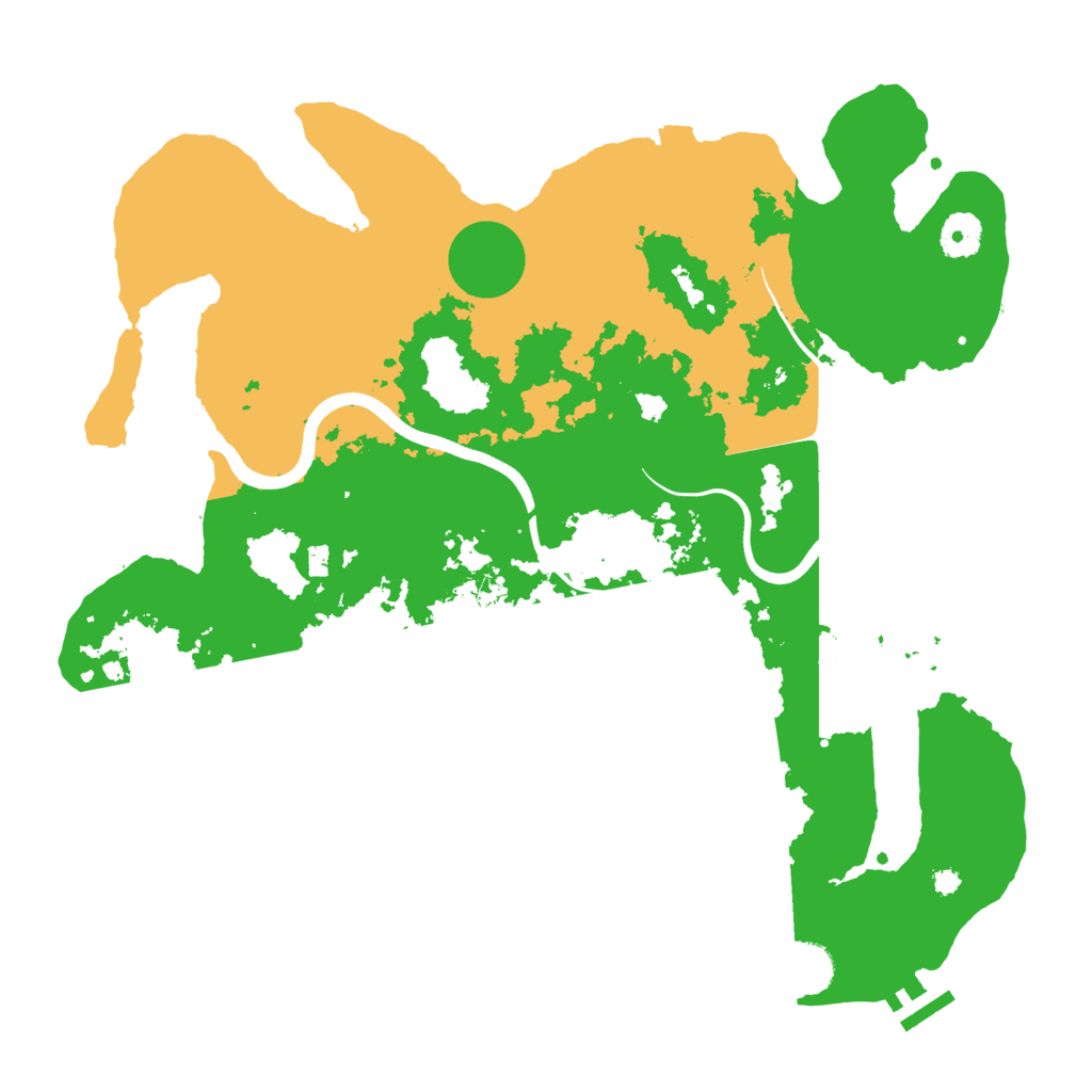 Biome Rust Map: Procedural Map, Size: 3750, Seed: 904254