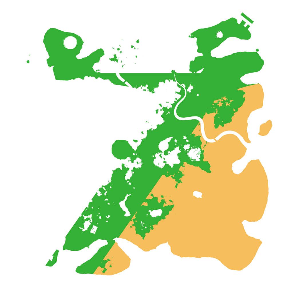 Biome Rust Map: Procedural Map, Size: 4000, Seed: 2069532675