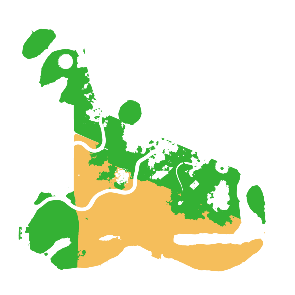 Biome Rust Map: Procedural Map, Size: 3500, Seed: 1819371416