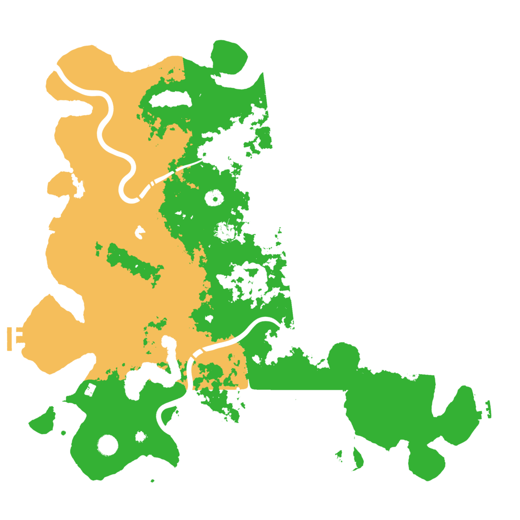Biome Rust Map: Procedural Map, Size: 4450, Seed: 2062344791