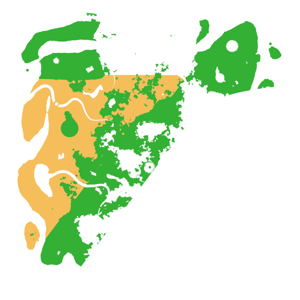 Biome Rust Map: Procedural Map, Size: 4500, Seed: 1816768787