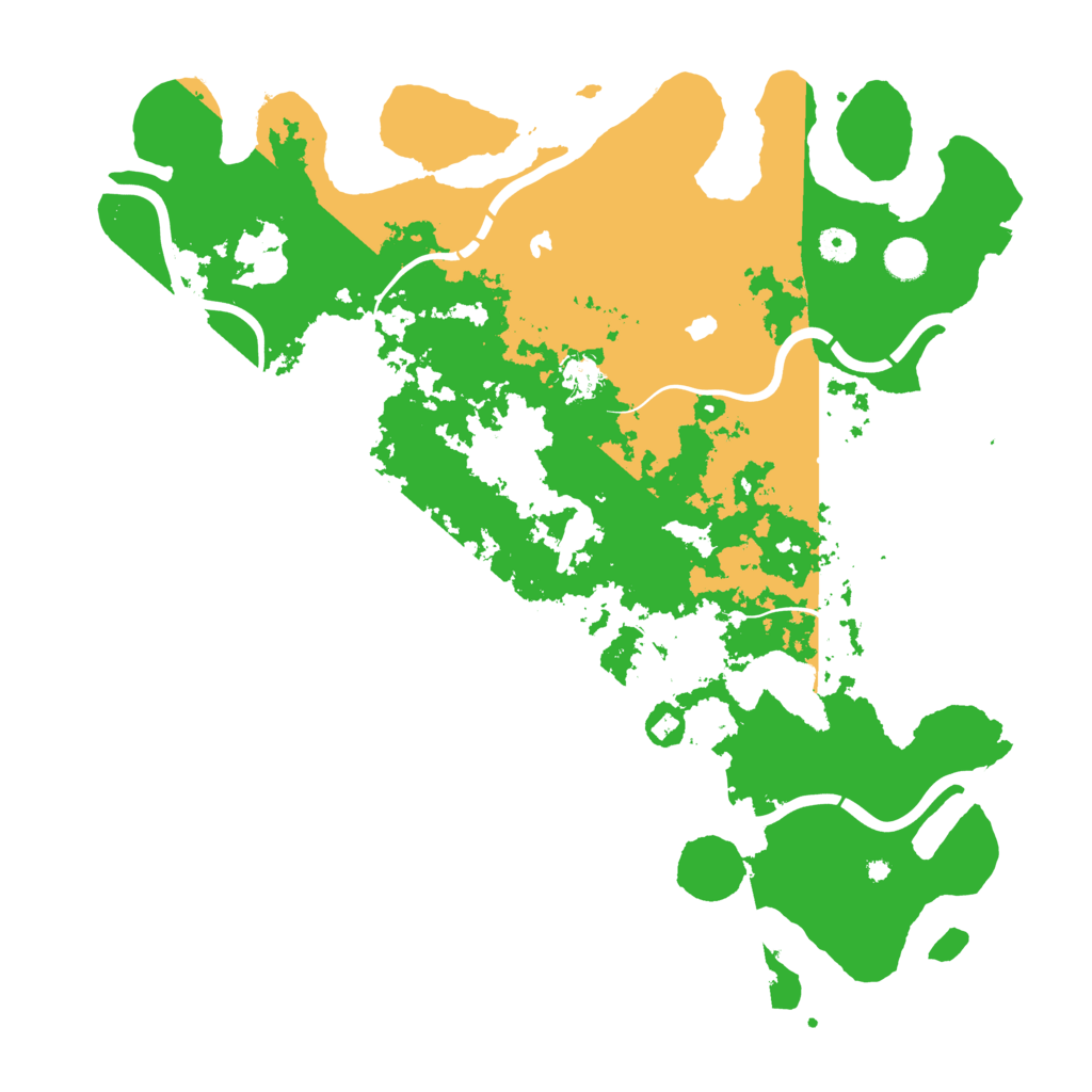 Biome Rust Map: Procedural Map, Size: 4500, Seed: 381656264