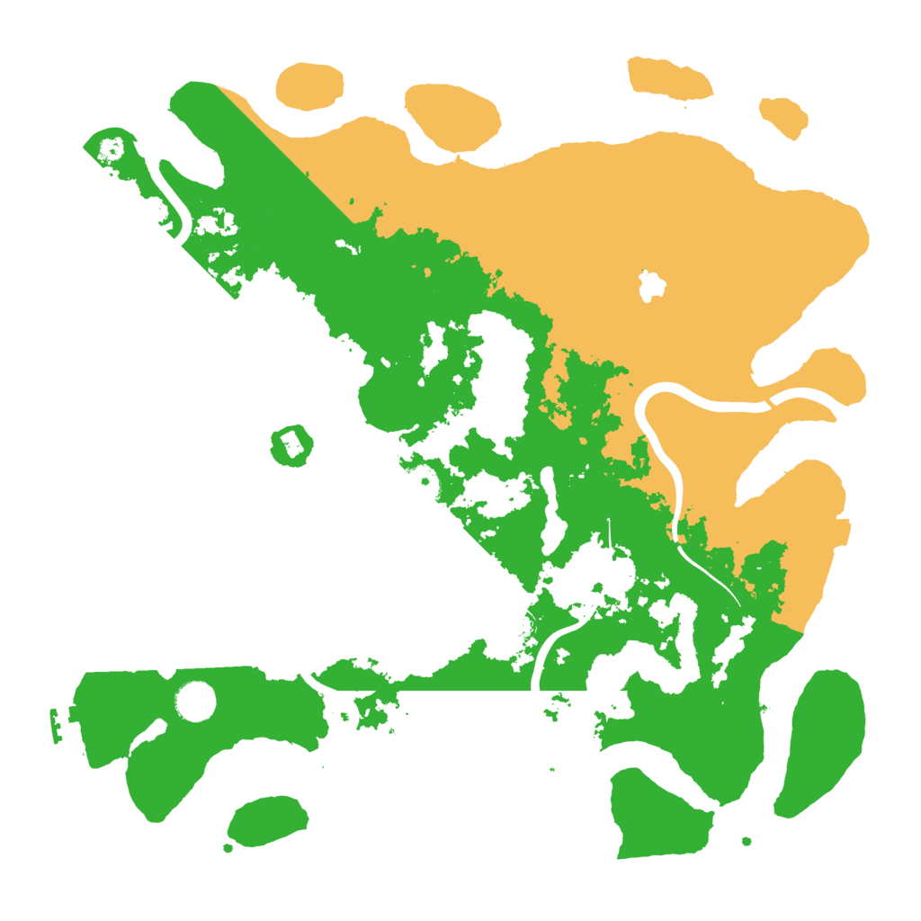 Biome Rust Map: Procedural Map, Size: 4000, Seed: 223522373