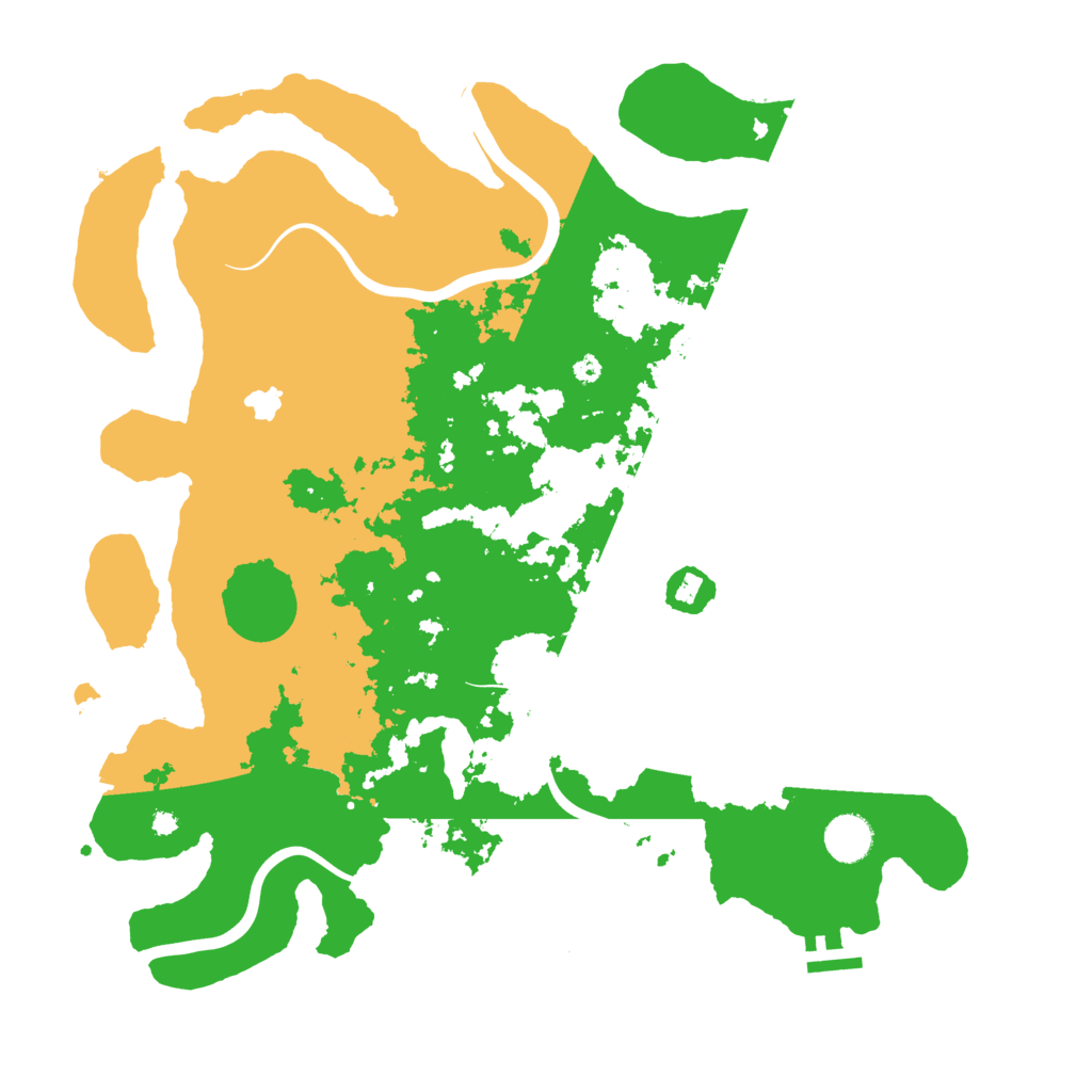 Biome Rust Map: Procedural Map, Size: 4000, Seed: 15793672