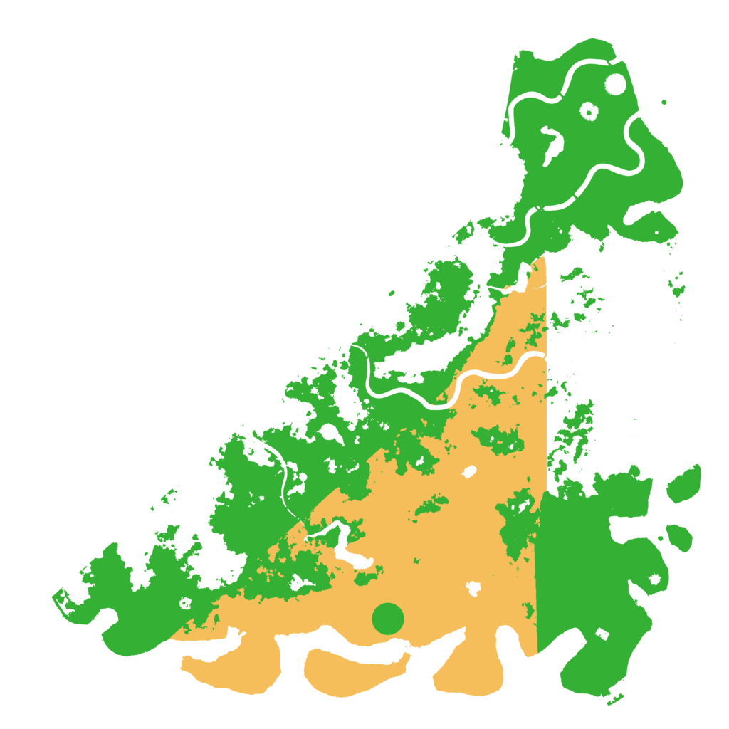 Biome Rust Map: Procedural Map, Size: 6000, Seed: 874828673
